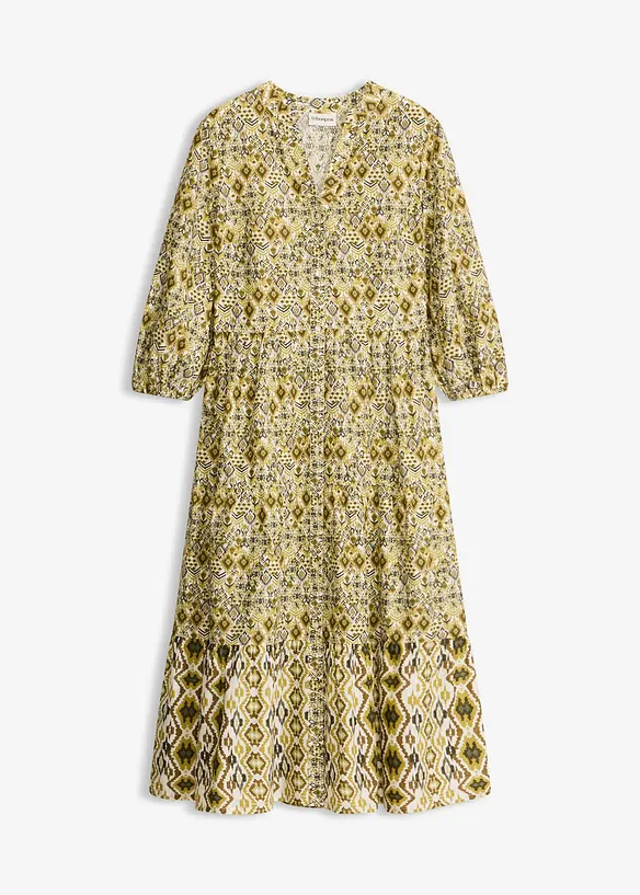 Midikleid aus leichter Baumwolle, bonprix