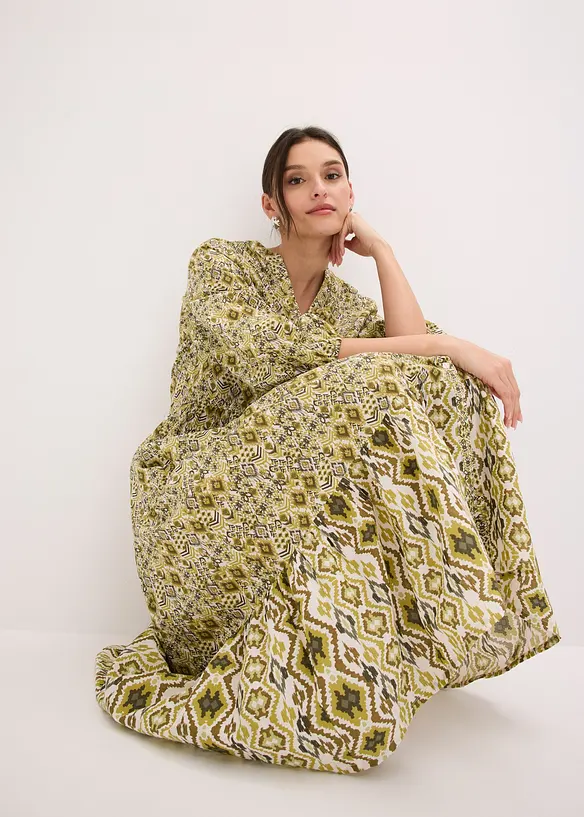 Midikleid aus leichter Baumwolle, bonprix