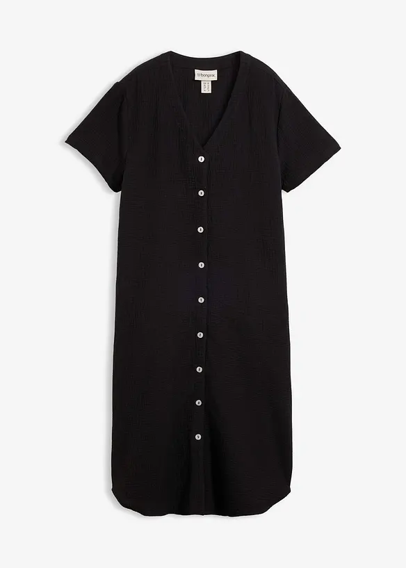 Blusenkleid aus softem Musselin, bonprix