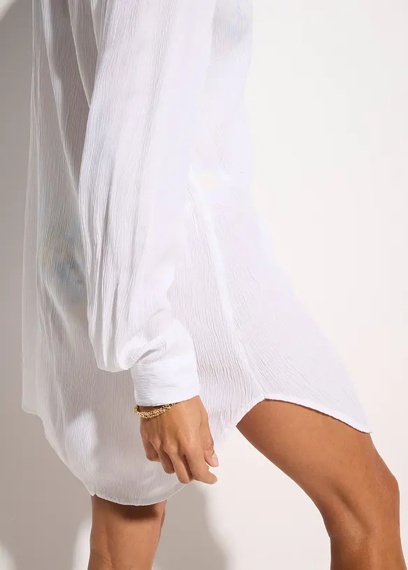 Robe-chemise de plage en viscose fluide, bonprix