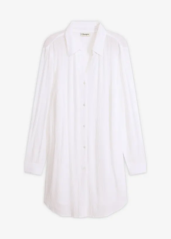 Robe-chemise de plage en viscose fluide, bonprix