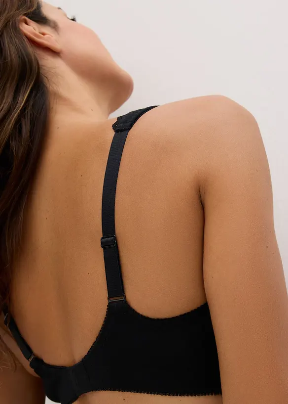 Minimizer T-Shirt-BH ohne B&uuml;gel mit Bio-Baumwolle (2er Pack), bonprix