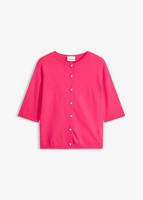 Feinstrickjacke aus feinem Viskose-Mix, bonprix