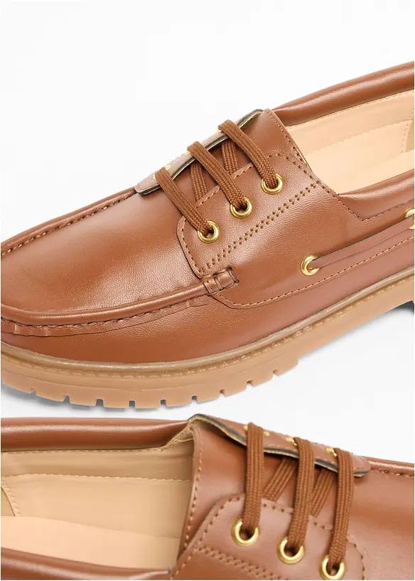 Loafer mit Schn&uuml;rung, bonprix