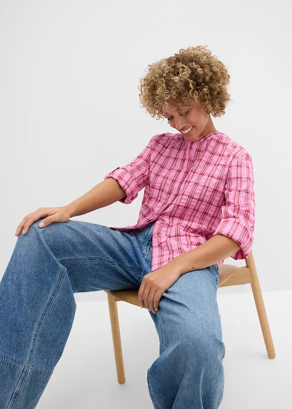 Bluse aus reiner Baumwolle, bonprix