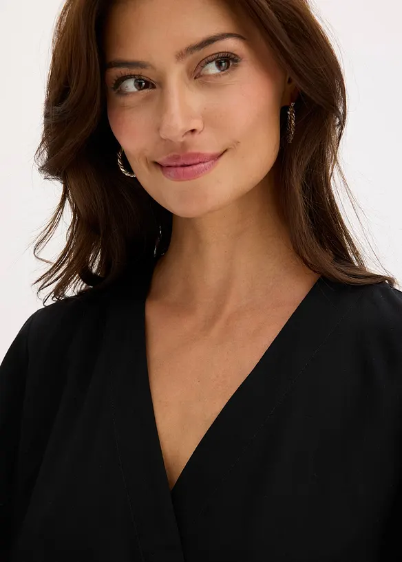 Bluse aus flie&szlig;ender Viskose, bonprix