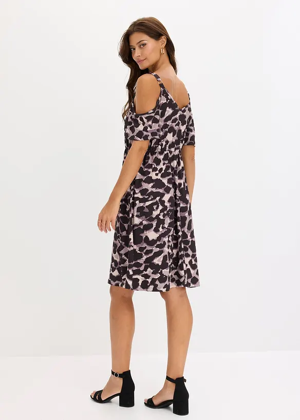 Minikleid mit offenen Schultern, bonprix
