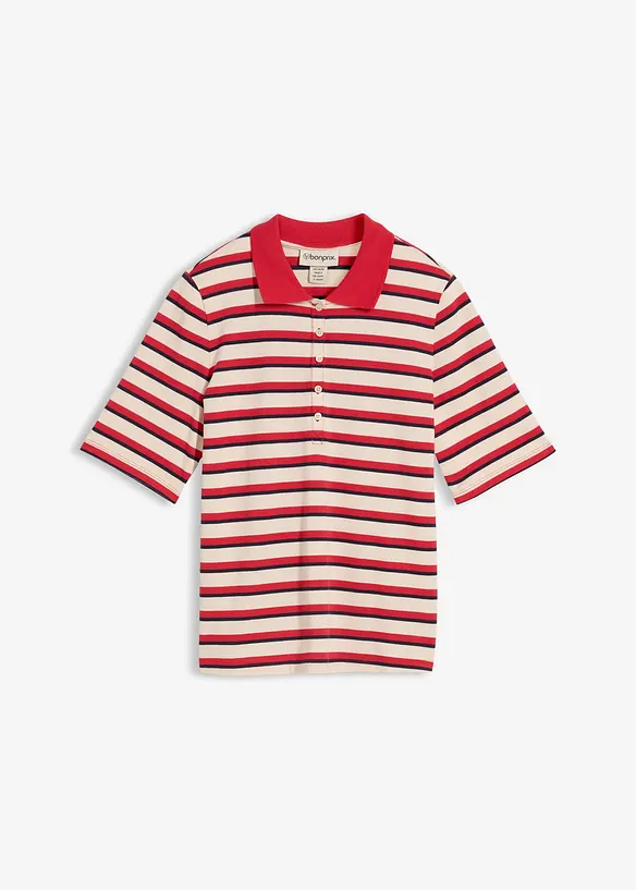 Polo en maille piqu&eacute;e 100% coton, bonprix