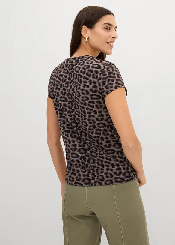 Shirt (3er Pack) aus Baumwoll-Elasthan-Mix, bonprix