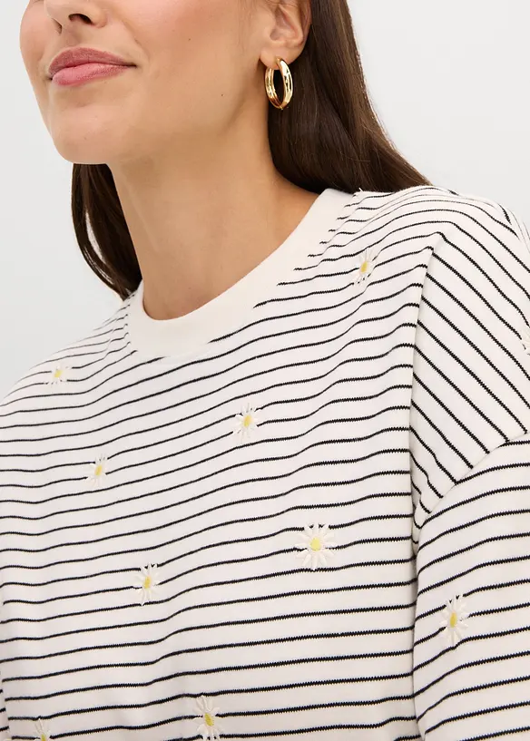 T-shirt ray&eacute; 100% coton, bonprix