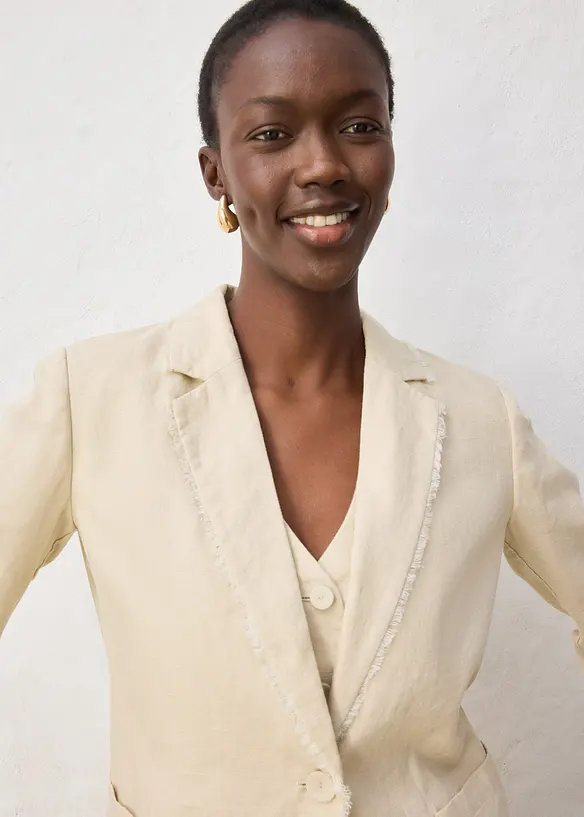 Blazer aus reinem Leinen, bonprix