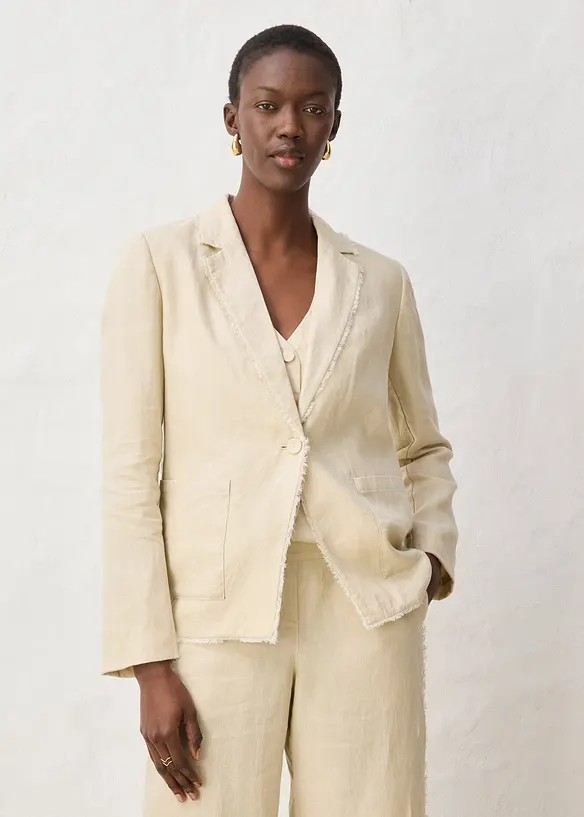 Blazer aus reinem Leinen, bonprix
