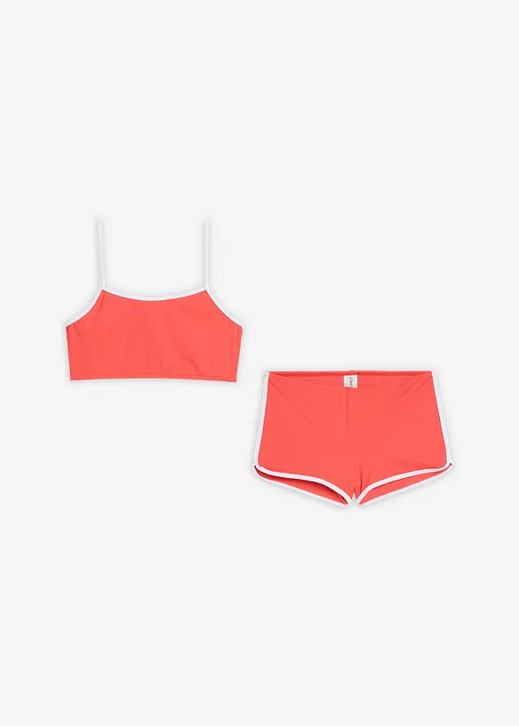 Bikini &agrave; coutures contrastantes (ens. 2&nbsp;pces), bonprix
