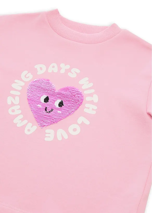 Sweat Tom Tailor &agrave; sequins r&eacute;versibles, Tom Tailor