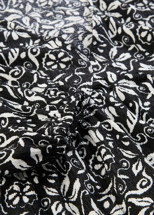 Tunika-Kleid aus leichtem Cr&ecirc;pe, bonprix