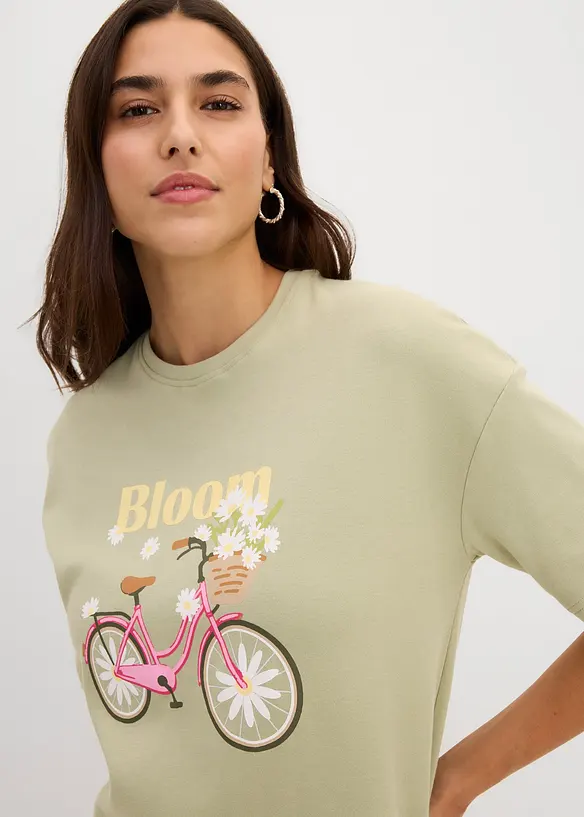 T-shirt ample 100% coton, bonprix