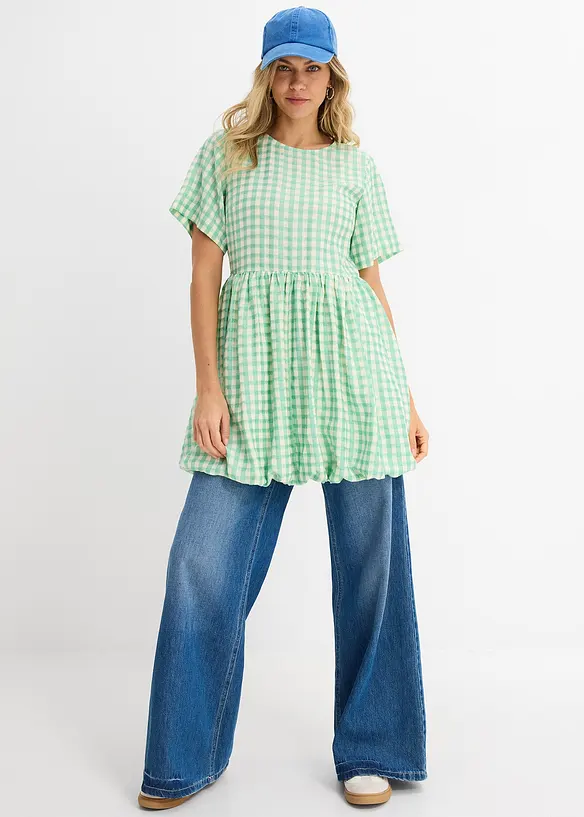 Kurzes Kleid mit Bubblehem, bonprix