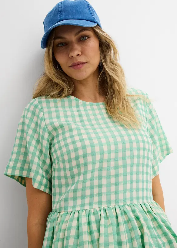 Kurzes Kleid mit Bubblehem, bonprix