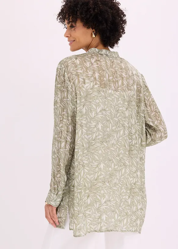 Chiffon Longbluse, bonprix