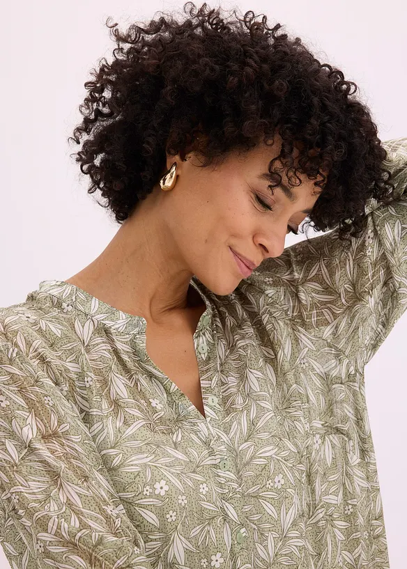 Chiffon Longbluse, bonprix