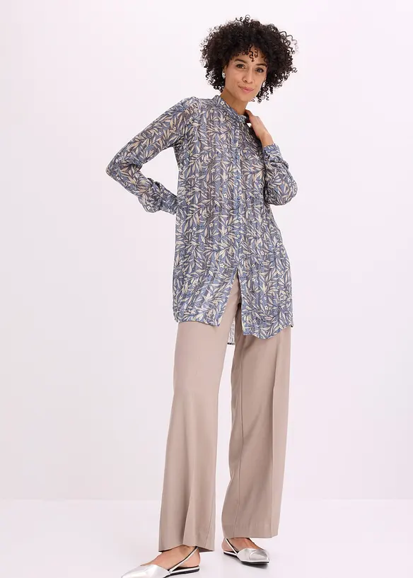 Chiffon Longbluse, bonprix