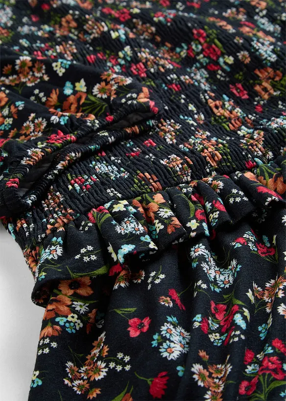 Midi-Jerseykleid aus Viskose-Mix, bonprix