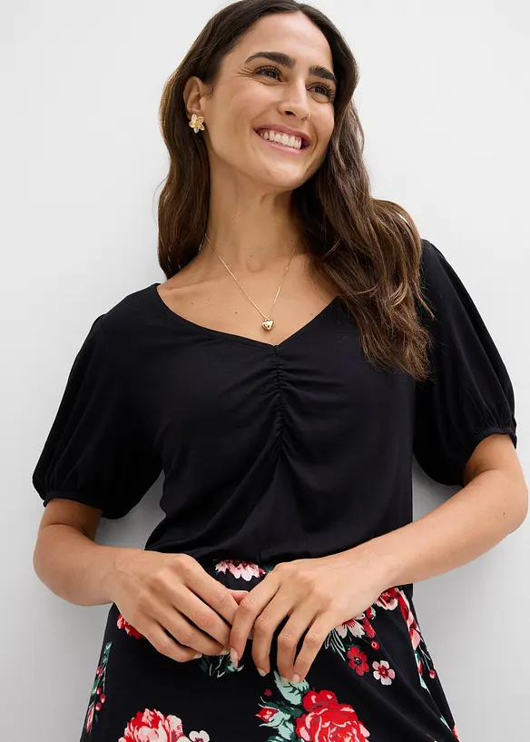 Maxikleid aus Viskose-Mix, bonprix