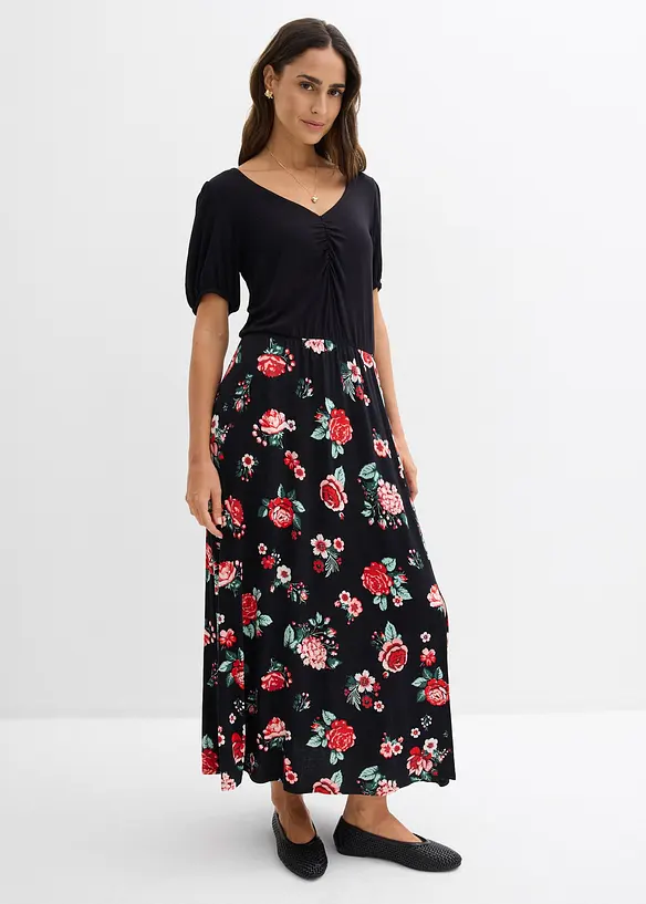 Maxikleid aus Viskose-Mix, bonprix