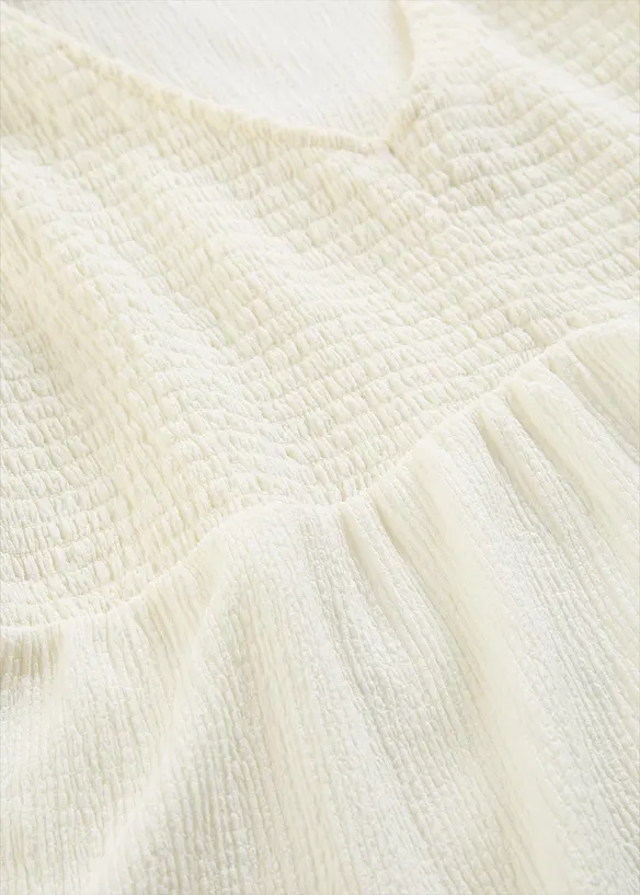 T-shirt en cr&ecirc;pe textur&eacute;, bonprix