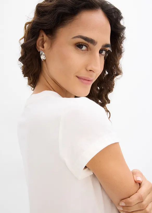 Shirt aus Baumwoll-Mix, bonprix