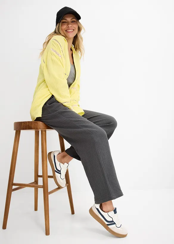 Schlupfhose aus Musselin, bonprix