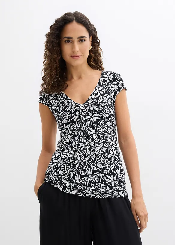 Shirt aus Viskose-Mix, bonprix