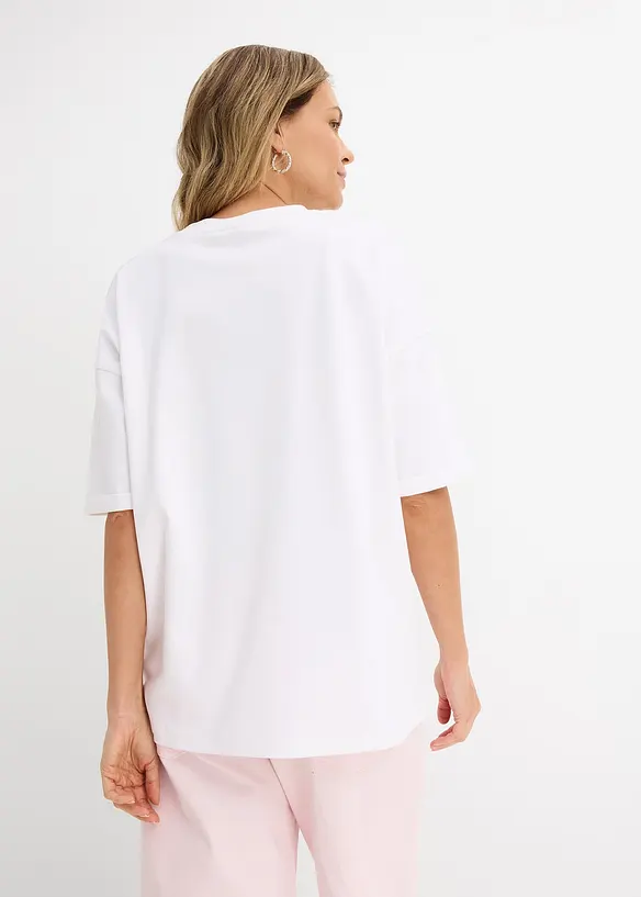 T-shirt oversize 100% coton, bonprix