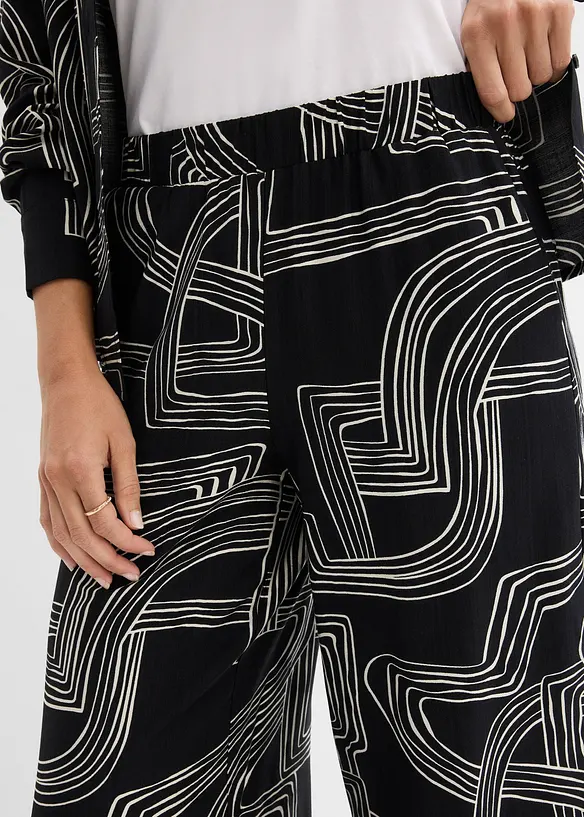 Marlenehose aus Viskose-Mix, bonprix