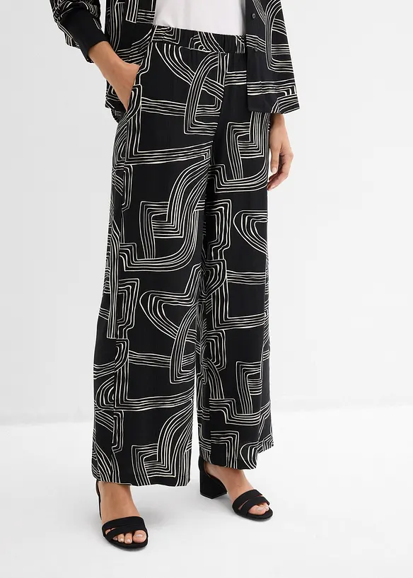 Marlenehose aus Viskose-Mix, bonprix