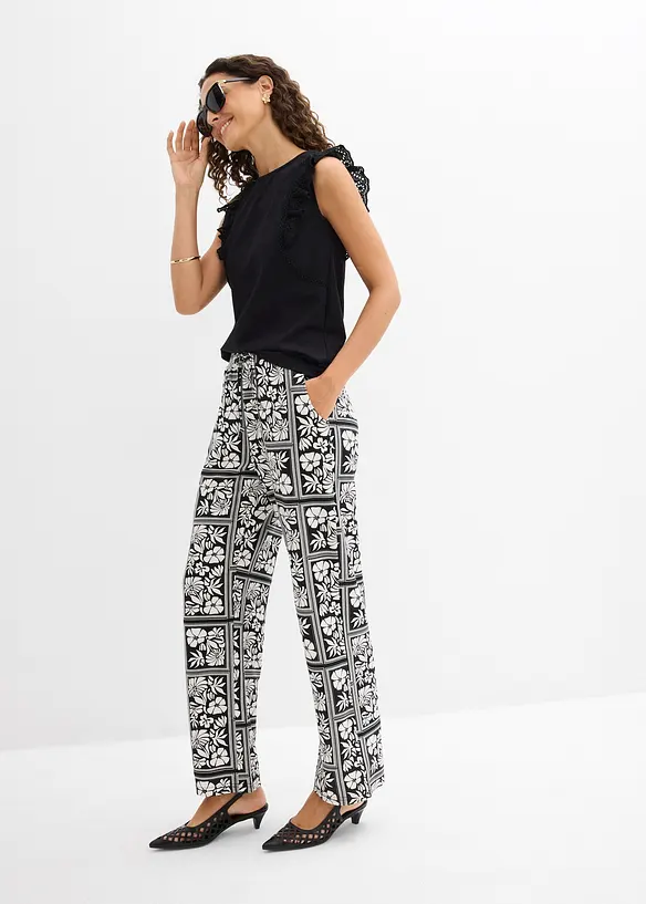 Top en coton extensible, bonprix