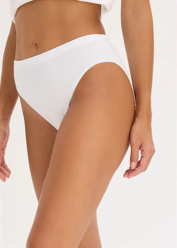 Lot de 6 slips coton doux avec imprim&eacute; c&oelig;urs, bonprix