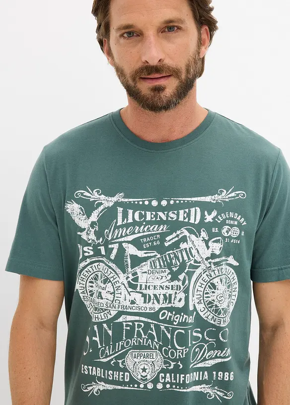 T-Shirt aus reiner Bio-Baumwolle (2er Pack), bonprix