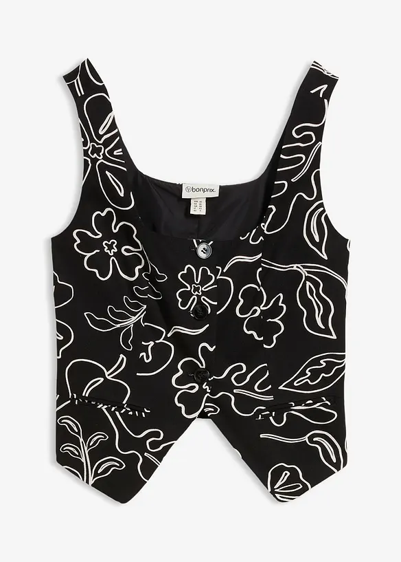 Gilet blazer sans manches, bonprix