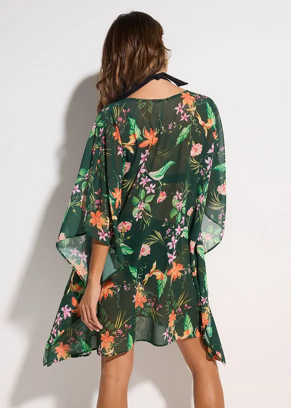 Strandtunika aus leichtem Chiffon, bonprix