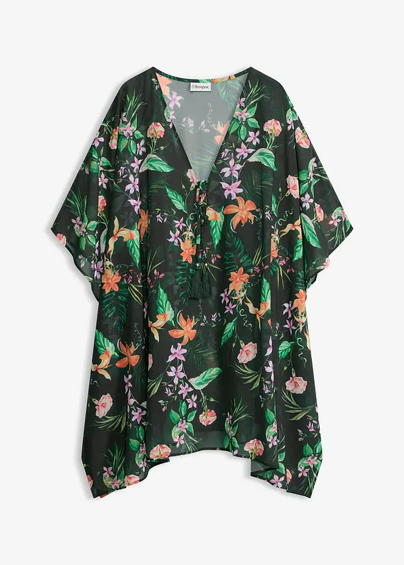 Strandtunika aus leichtem Chiffon, bonprix