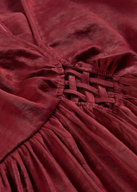 Midikleid aus schimmerndem Satin, bonprix