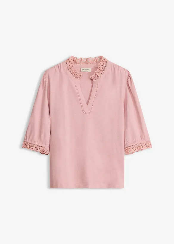 T-shirt manches longues 100% coton, bonprix