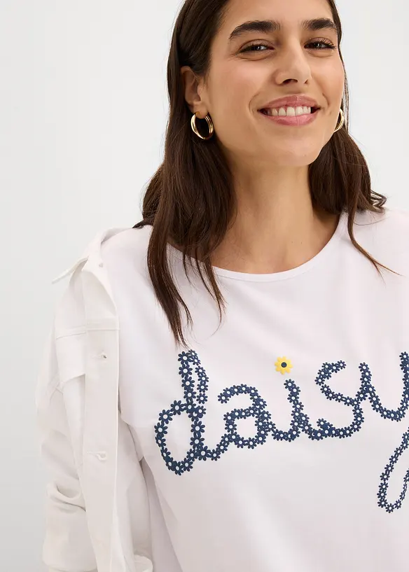Sweat en viscose m&eacute;lang&eacute;e, bonprix