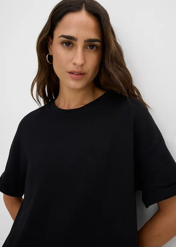 Shirtkleid aus fester Interlock-Qualit&auml;t mit Taschen, bonprix