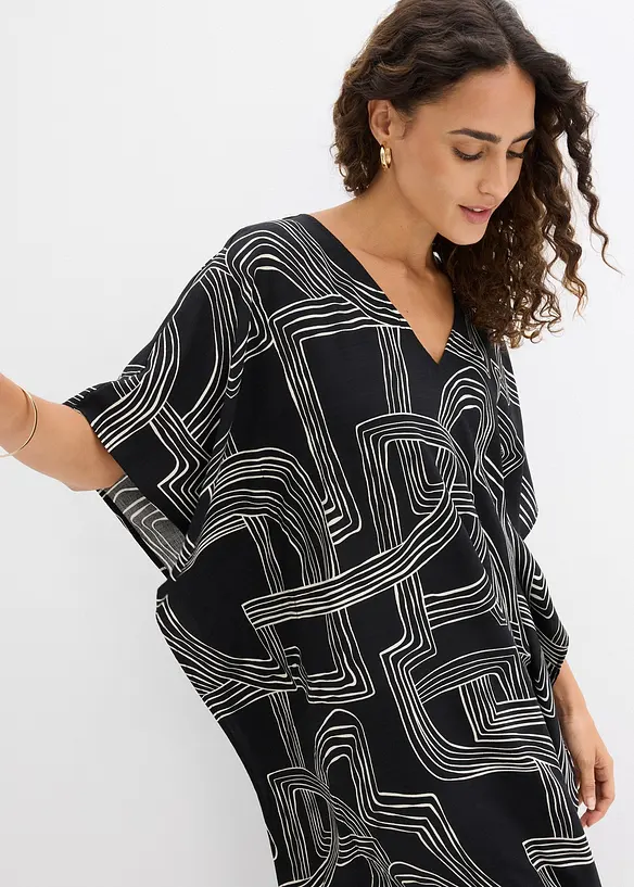 Kaftan-Kleid aus Viskose-Mix, bonprix