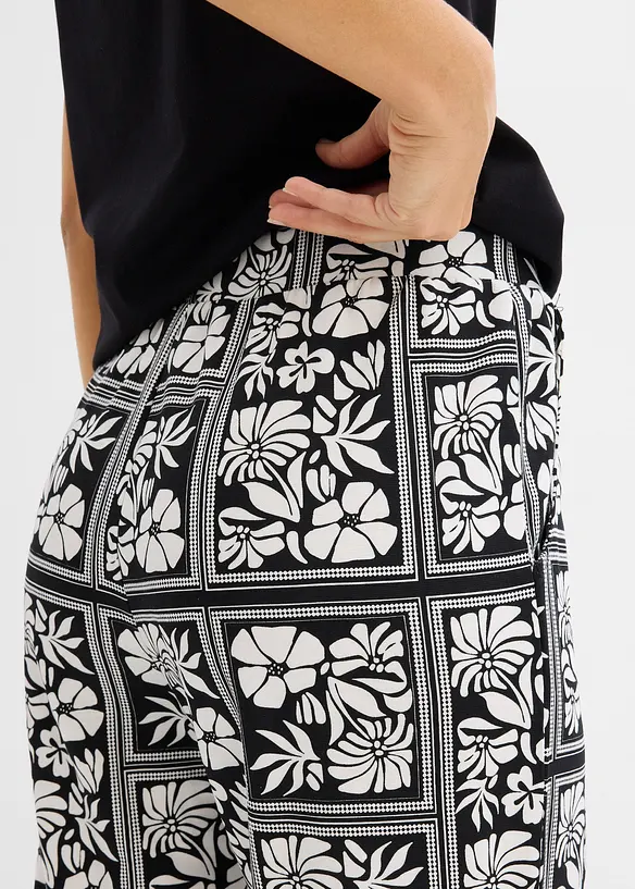 Jersey-Hose aus Punto di Roma, bonprix