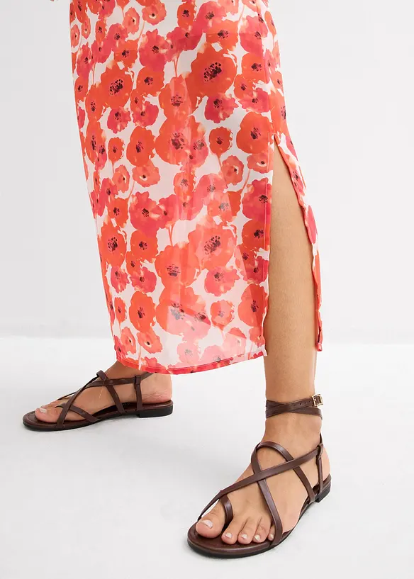 Langes Chiffonkleid, bonprix