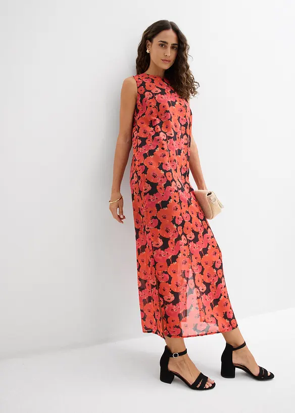 Langes Chiffonkleid, bonprix