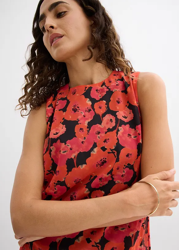 Langes Chiffonkleid, bonprix